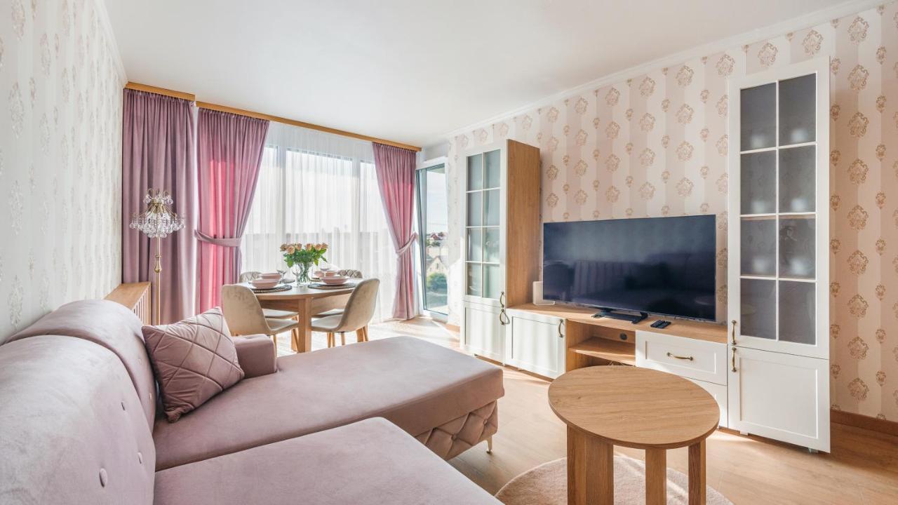 Apartament Z 1 Sypialnia Retro Deluxe 60 F Perlowa Przystan - Holiday City コウォブジェク エクステリア 写真